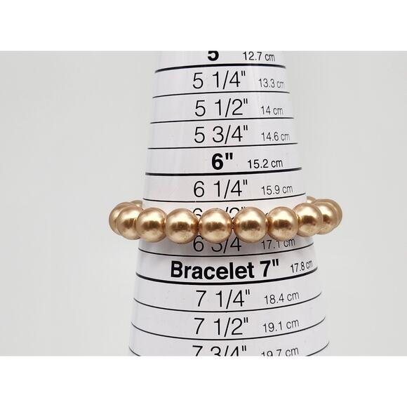 KJL Kenneth Jay Lane faux Pearl Bracelets Multi Color Set of 10 - Picture 15 of 16